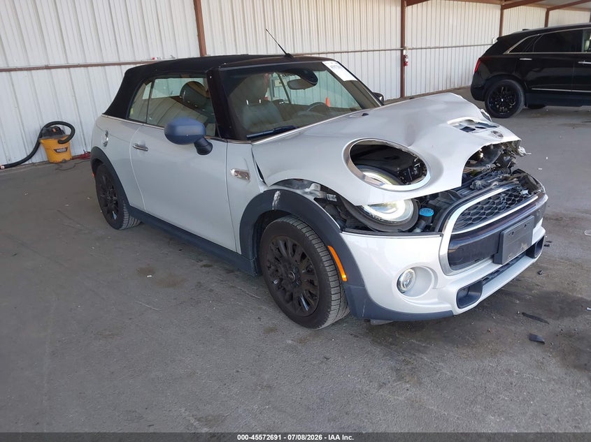 2020 Mini Convertible VIN WMWWJ5C05L3L06188 IAAI salvage auction — FRONT END, Salvage Title, sold $1,750 on 2026-07-29 (photo 1)
