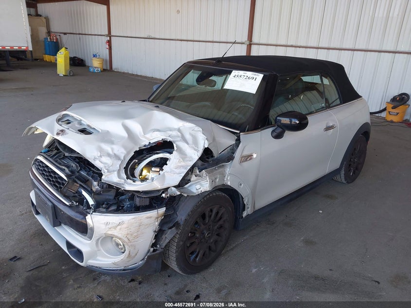 2020 Mini Convertible VIN WMWWJ5C05L3L06188 IAAI salvage auction — FRONT END, Salvage Title, sold $1,750 on 2026-07-29 (photo 2)
