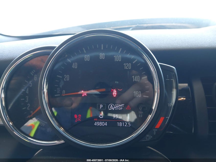 2020 Mini Convertible VIN WMWWJ5C05L3L06188 IAAI salvage auction — FRONT END, Salvage Title, sold $1,750 on 2026-07-29 (photo 7)