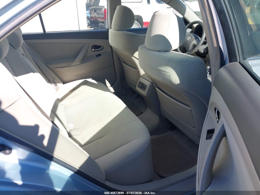 2007 Toyota Camry VIN JTNBE46K973059482 IAAI salvage auction — LEFT REAR, Salvage (California), sold $600 on 2026-07-23 (photo 8)