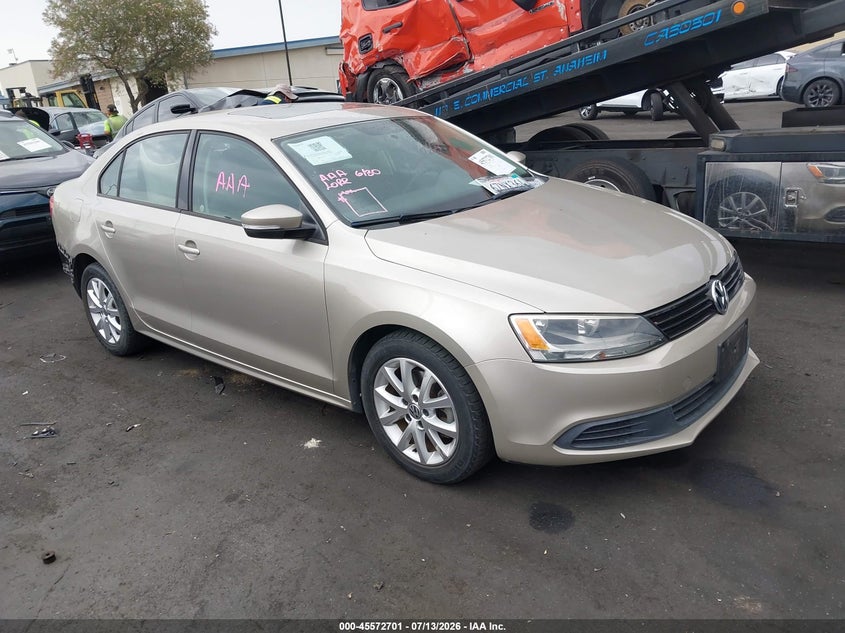 2012 Volkswagen Jetta VIN 3VWDP7AJ3CM460040 IAAI salvage auction — REAR END, Salvage Certificate (California), sold $2,375 on 2026-07-31 (photo 1)