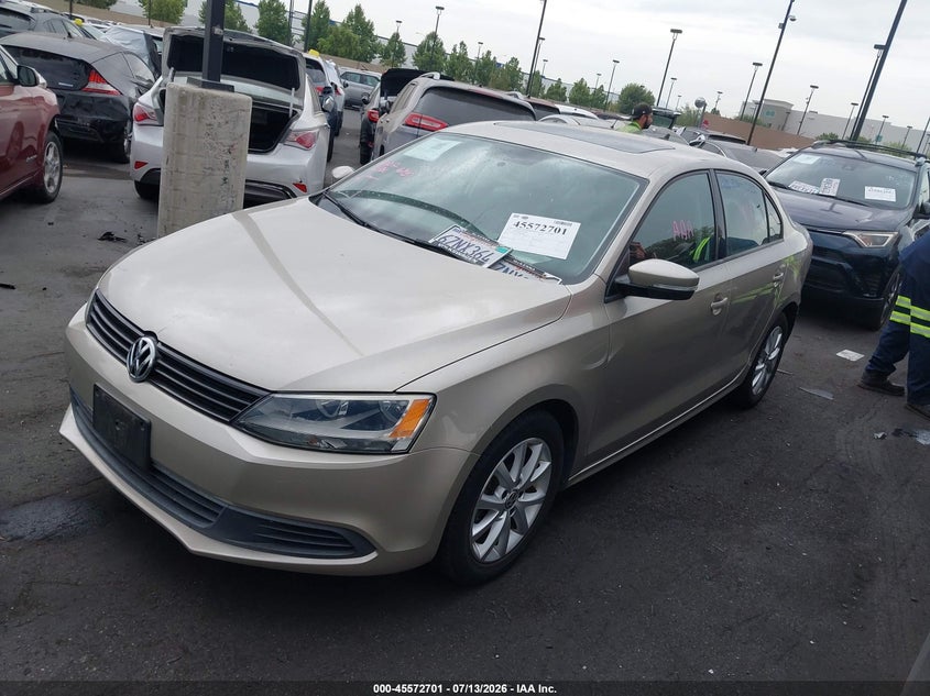 2012 Volkswagen Jetta VIN 3VWDP7AJ3CM460040 IAAI salvage auction — REAR END, Salvage Certificate (California), sold $2,375 on 2026-07-31 (photo 2)