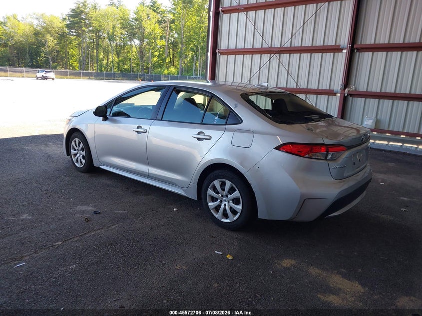2022 Toyota Corolla VIN JTDEPMAE5N3009141 IAAI salvage auction — REAR END, Mv-907A (New York), sold $5,500 on 2026-07-19 (photo 3)