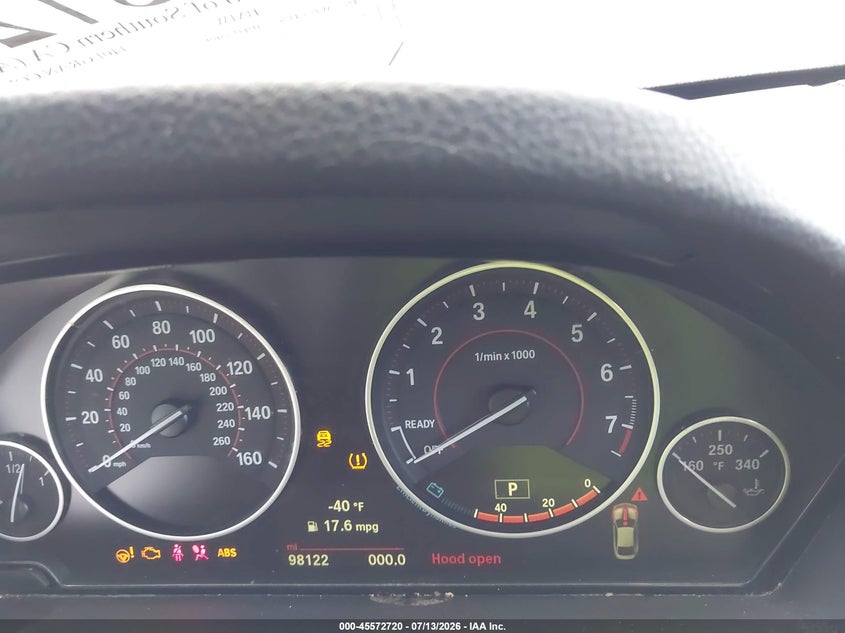 2018 BMW 4er VIN WBA4J7C57JBH15569 IAAI salvage auction — SIDE, Wait Title, sold $4,400 on 2026-07-31 (photo 7)