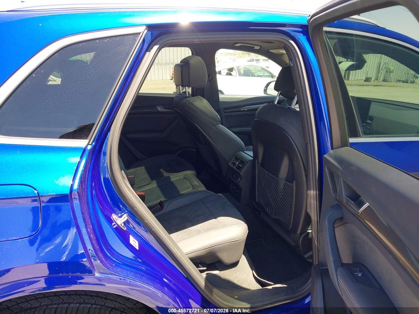 2022 Audi Sq5 VIN WA1B4AFY7N2050707 IAAI salvage auction — FRONT & REAR, Salvage Title, sold $16,000 on 2026-07-29 (photo 8)