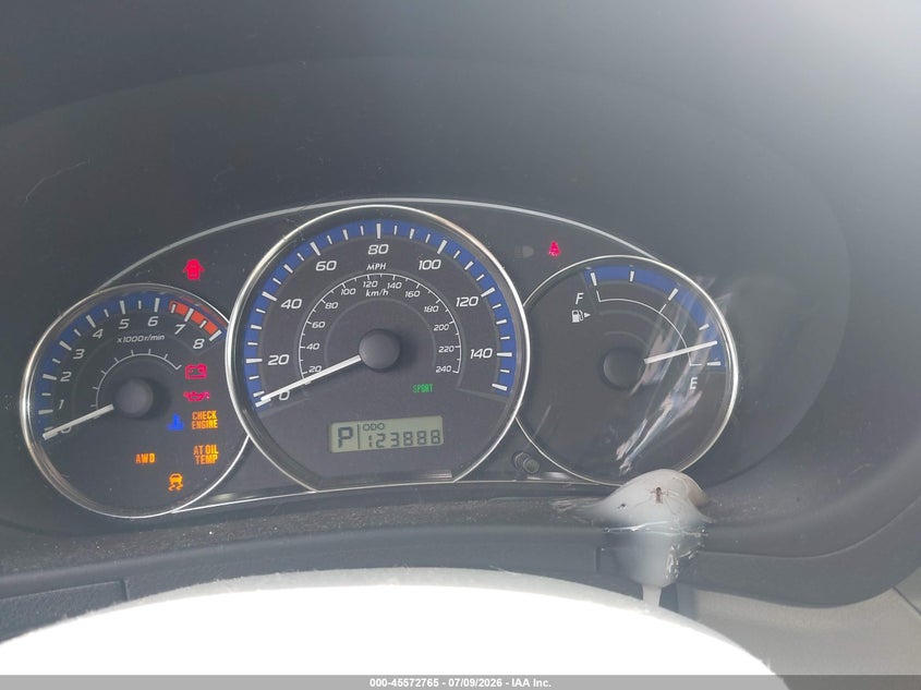 2012 Subaru Forester VIN JF2SHADC2CH463678 IAAI salvage auction — NORMAL WEAR, Clear-Endorsement (Wisconsin), sold $525 on 2026-07-30 (photo 7)