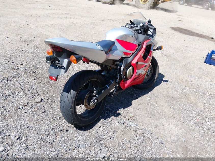 2002 Honda Cbr600 VIN JH2PC35002M305159 IAAI salvage auction — FRONT END, Clear (Virginia), sold $25 on 2026-07-28 (photo 4)