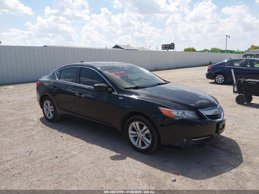 2013 Acura Ilx VIN 19VDE3F31DE302408 IAAI salvage auction — NORMAL WEAR, Original (Texas), sold $775 on 2026-07-17 (photo 1)