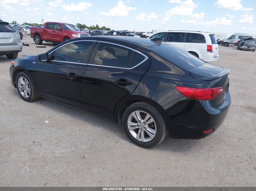 2013 Acura Ilx VIN 19VDE3F31DE302408 IAAI salvage auction — NORMAL WEAR, Original (Texas), sold $775 on 2026-07-17 (photo 3)