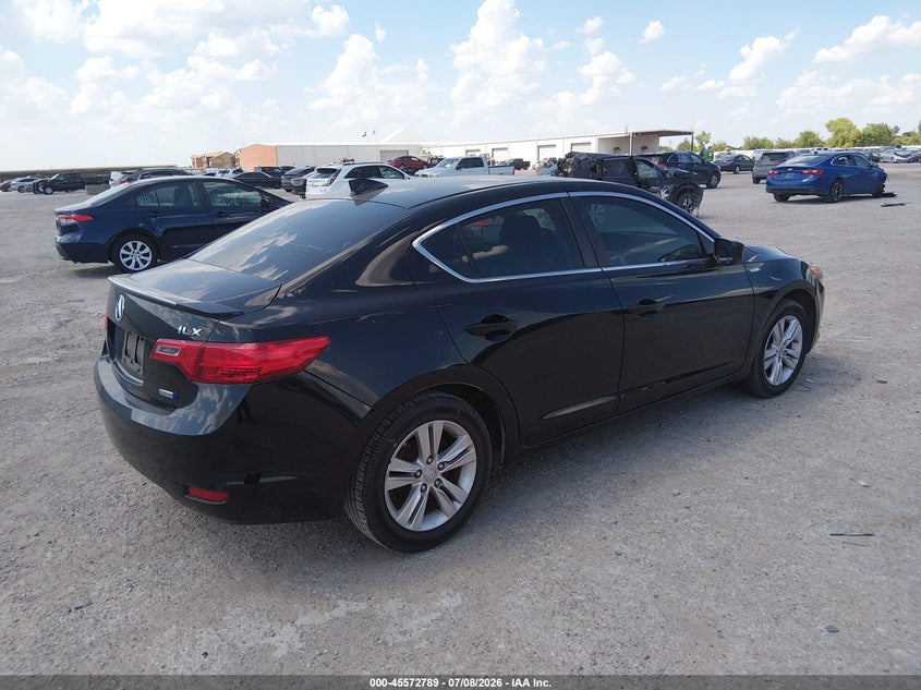 2013 Acura Ilx VIN 19VDE3F31DE302408 IAAI salvage auction — NORMAL WEAR, Original (Texas), sold $775 on 2026-07-17 (photo 4)