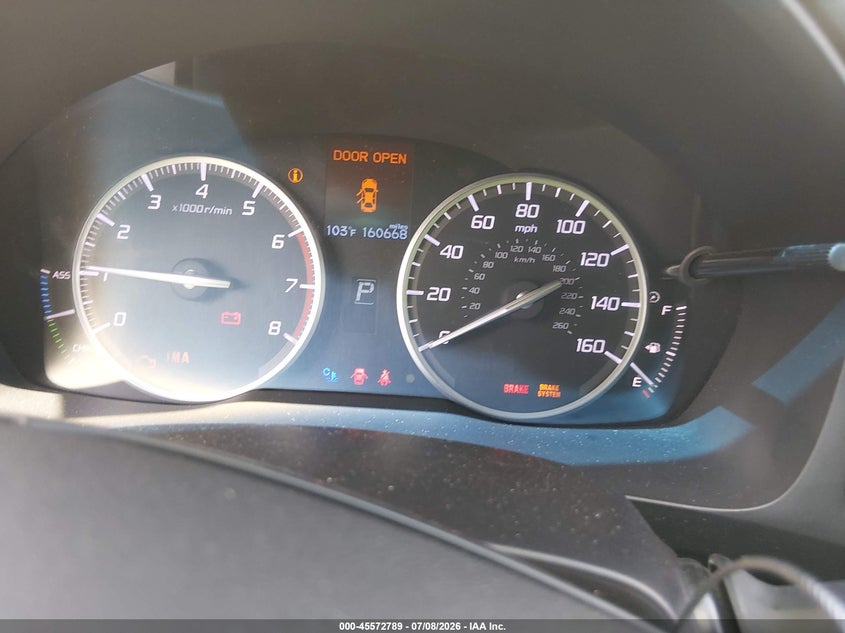 2013 Acura Ilx VIN 19VDE3F31DE302408 IAAI salvage auction — NORMAL WEAR, Original (Texas), sold $775 on 2026-07-17 (photo 7)