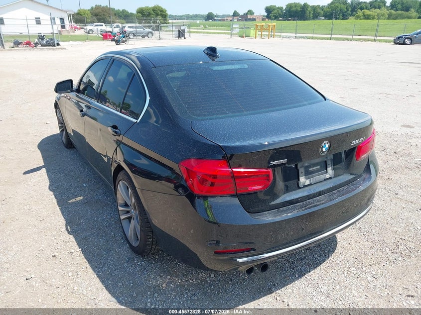 2016 BMW 3er VIN WBA8E3G54GNU05439 IAAI salvage auction — LEFT FRONT, Salvage (Illinois), sold $2,900 on 2026-08-19 (photo 3)