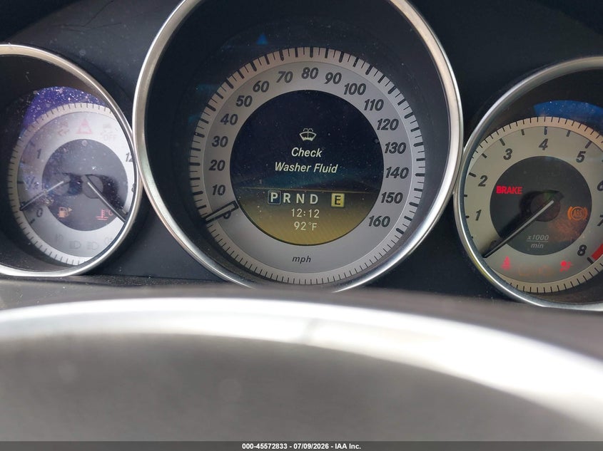 2012 Mercedes-benz C class VIN WDDGF4HB3CA611977 IAAI salvage auction — NORMAL WEAR, Clear (Tennessee), sold $550 on 2026-07-28 (photo 7)