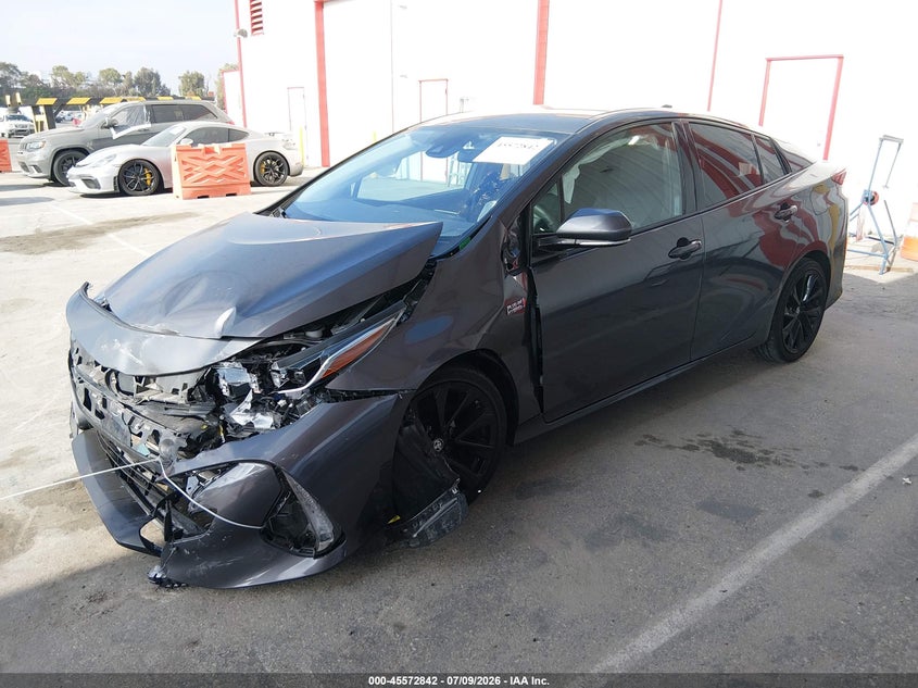 2017 Toyota Prius VIN JTDKARFP6H3057053 IAAI salvage auction — LEFT FRONT, Salvage (California), sold $25 on 2026-07-30 (photo 2)