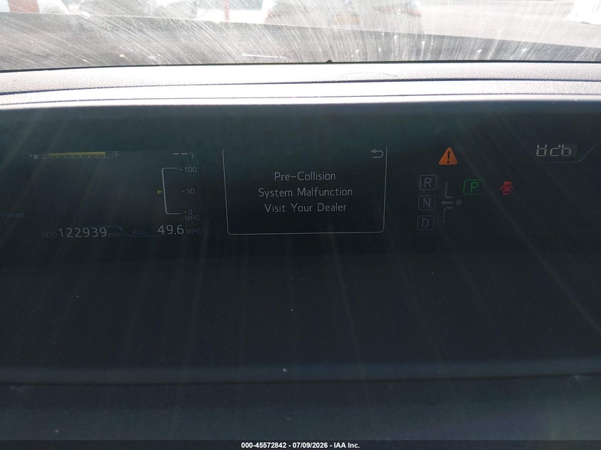 2017 Toyota Prius VIN JTDKARFP6H3057053 IAAI salvage auction — LEFT FRONT, Salvage (California), sold $25 on 2026-07-30 (photo 7)