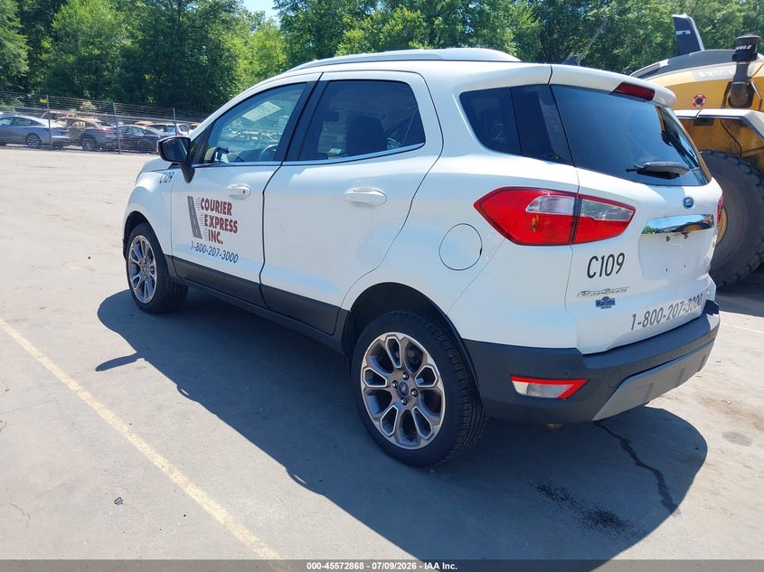 2018 Ford Ecosport VIN MAJ6P1WL6JC178840 IAAI salvage auction — NORMAL WEAR, Clear (Massachusetts), sold $1,750 on 2026-07-16 (photo 3)