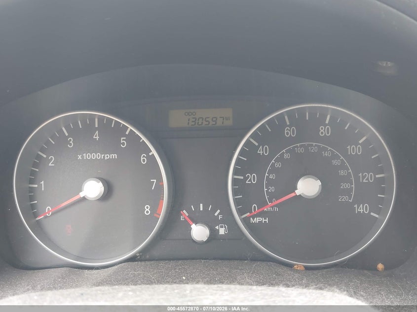 2008 Hyundai Accent VIN KMHCM36CX8U078452 IAAI salvage auction — NORMAL WEAR, Clear (Pennsylvania), sold $25 on 2026-07-21 (photo 7)
