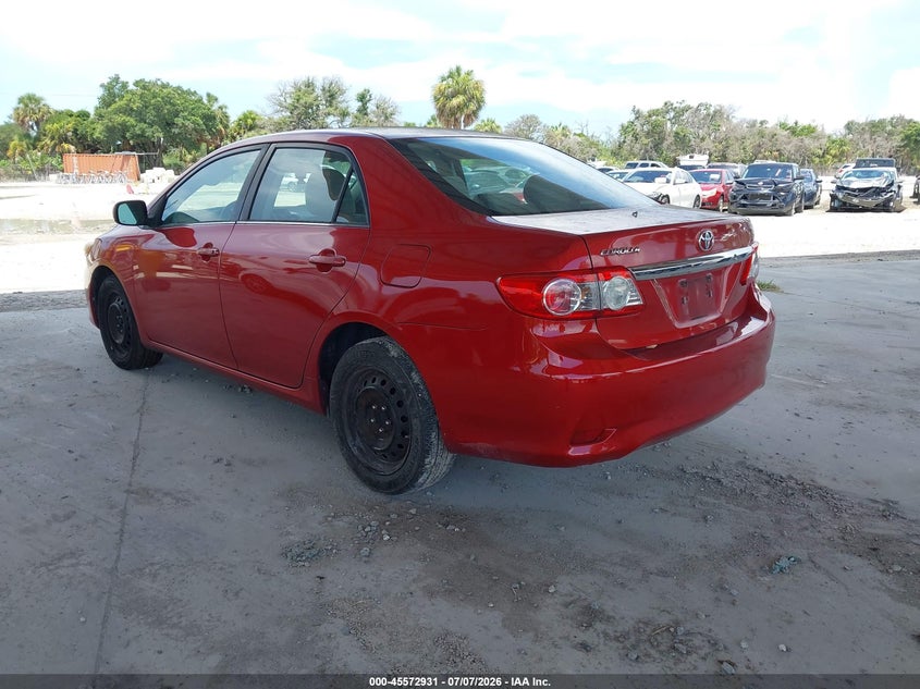 2013 Toyota Corolla VIN 5YFBU4EE6DP094180 IAAI salvage auction — NORMAL WEAR, Clear (Florida), sold $675 on 2026-07-28 (photo 3)