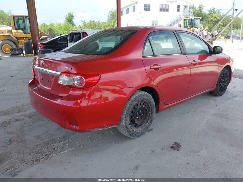 2013 Toyota Corolla VIN 5YFBU4EE6DP094180 IAAI salvage auction — NORMAL WEAR, Clear (Florida), sold $675 on 2026-07-28 (photo 4)