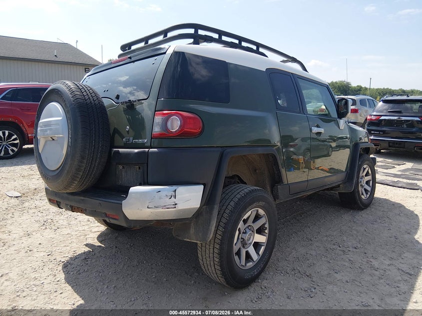 2014 Toyota Fj cruiser VIN JTEBU4BFXEK181752 IAAI salvage auction — LEFT FRONT, Salvage (Ohio), sold $8,200 on 2026-07-29 (photo 4)