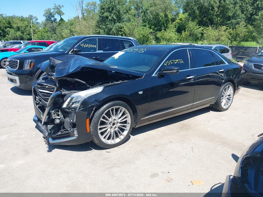 2017 Cadillac Ct6 VIN 1G6KF5RS9HU1H9358 IAAI salvage auction — FRONT END, Wait Title, sold $1,350 on 2026-08-21 (photo 2)