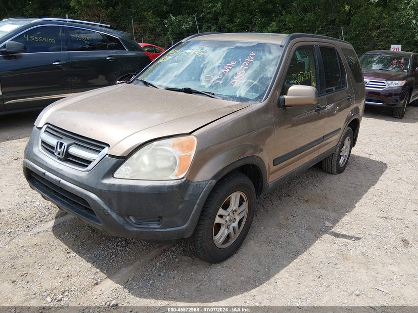 2002 Honda Cr-v VIN JHLRD78842C015880 IAAI salvage auction — NORMAL WEAR, Clear (Indiana), sold $375 on 2026-07-29 (photo 2)