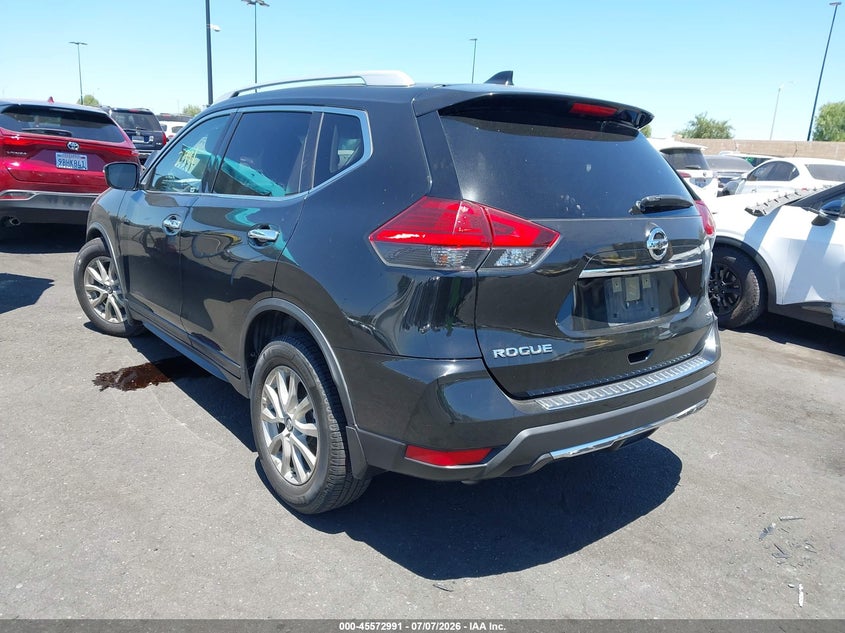 2017 Nissan Rogue VIN JN8AT2MT7HW390829 IAAI salvage auction — RIGHT FRONT, Salvage Title, sold $850 on 2026-07-31 (photo 3)