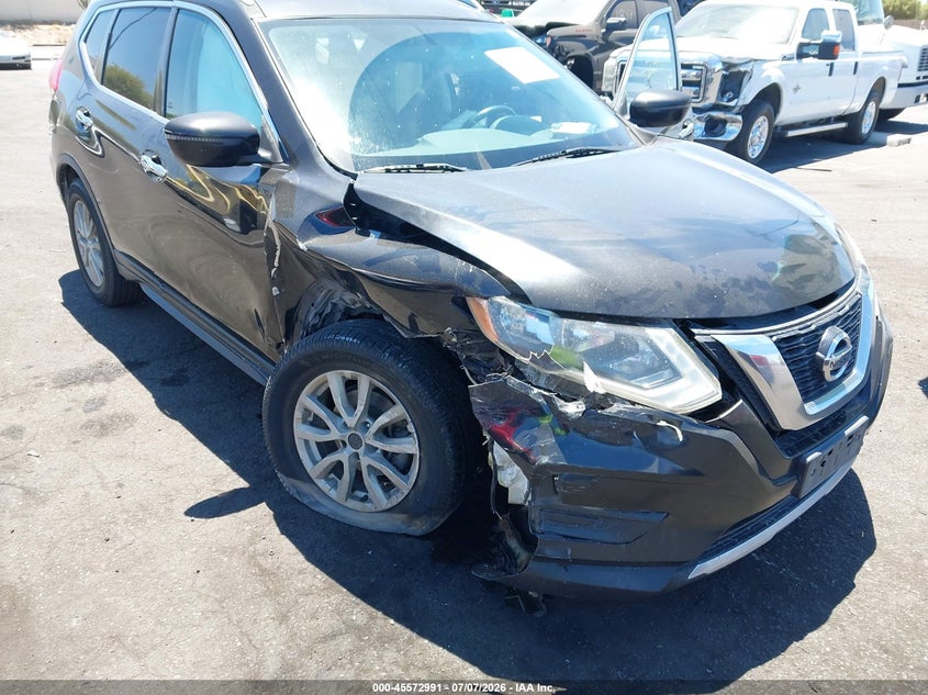 2017 Nissan Rogue VIN JN8AT2MT7HW390829 IAAI salvage auction — RIGHT FRONT, Salvage Title, sold $850 on 2026-07-31 (photo 6)