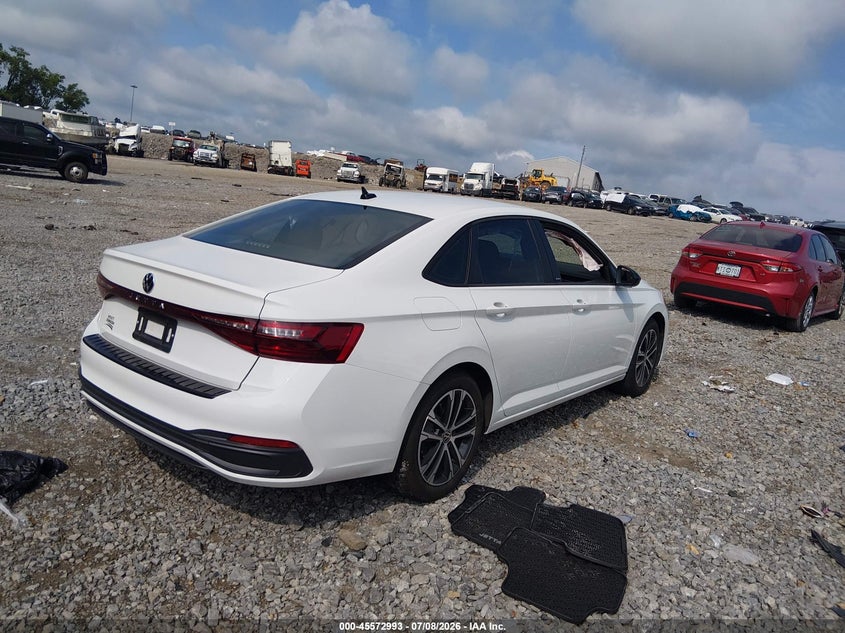 2026 Volkswagen Jetta VIN 3VWBW7BU1TM038965 IAAI salvage auction — RIGHT SIDE, Wait Title, sold $7,300 on 2026-08-27 (photo 4)