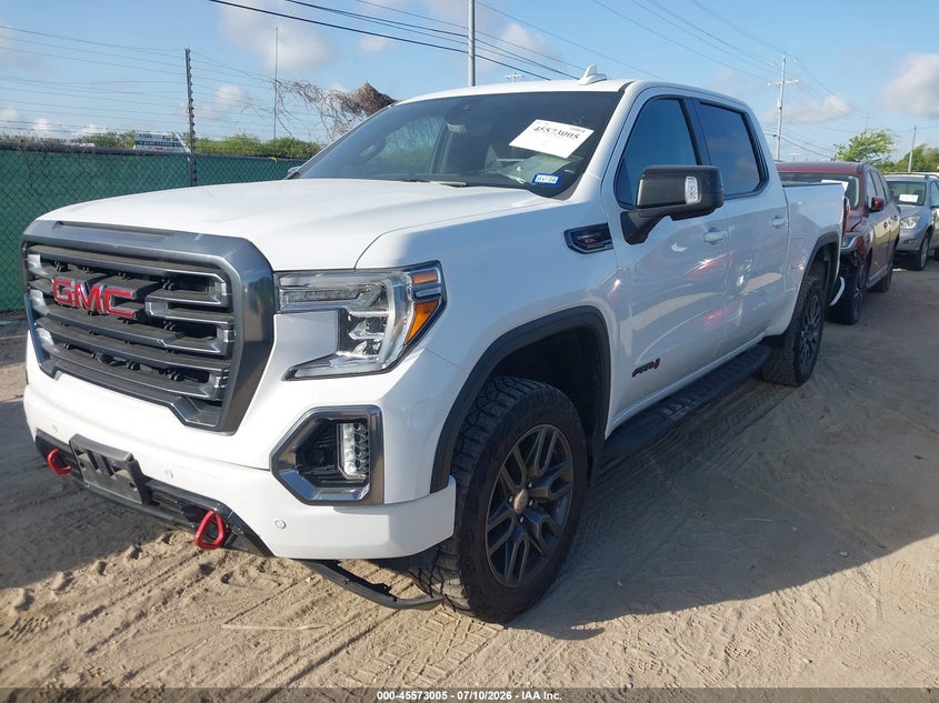 2022 Gmc SIERRA VIN 1GTP9EEL4NZ118009 IAAI salvage auction — FRONT & REAR, Original (Texas), sold $26,350 on 2026-08-31 (photo 2)
