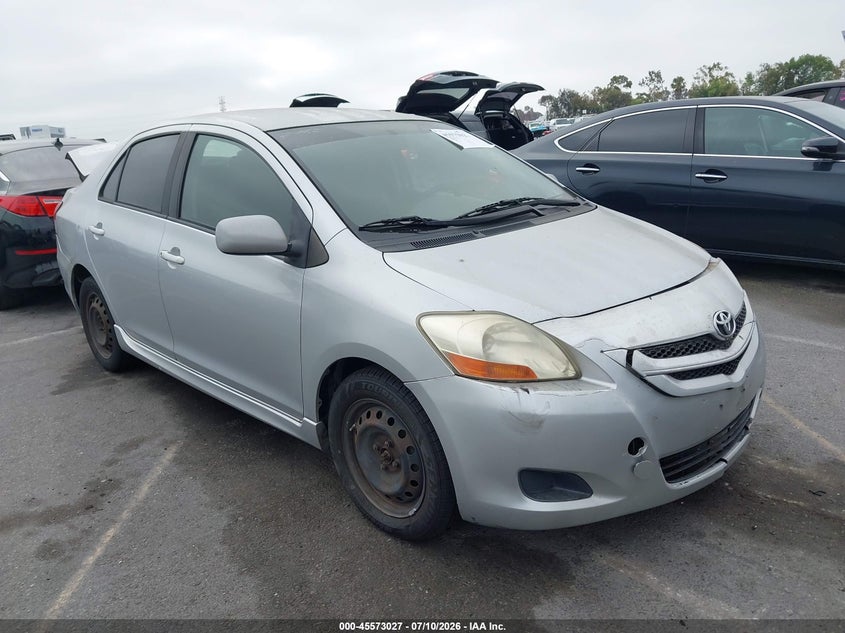 2008 Toyota Yaris VIN JTDBT923481249872 IAAI salvage auction — REAR END, Salvage (California), sold $800 on 2026-07-23 (photo 1)