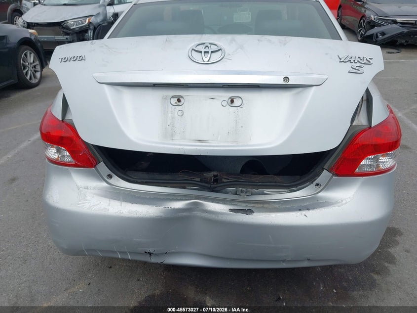 2008 Toyota Yaris VIN JTDBT923481249872 IAAI salvage auction — REAR END, Salvage (California), sold $800 on 2026-07-23 (photo 6)