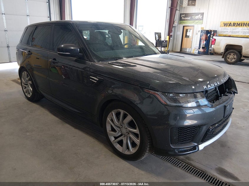 2019 Land rover Range rover sport VIN SALWR2RV7KA419110 IAAI salvage auction — FRONT END, Salvage Title, sold $6,900 on 2026-07-29 (photo 1)