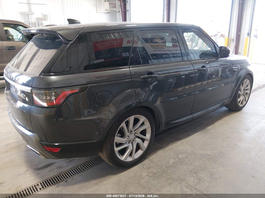 2019 Land rover Range rover sport VIN SALWR2RV7KA419110 IAAI salvage auction — FRONT END, Salvage Title, sold $6,900 on 2026-07-29 (photo 4)