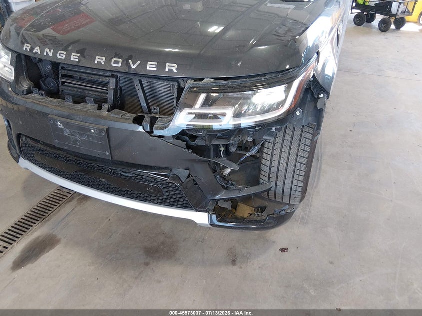 2019 Land rover Range rover sport VIN SALWR2RV7KA419110 IAAI salvage auction — FRONT END, Salvage Title, sold $6,900 on 2026-07-29 (photo 6)