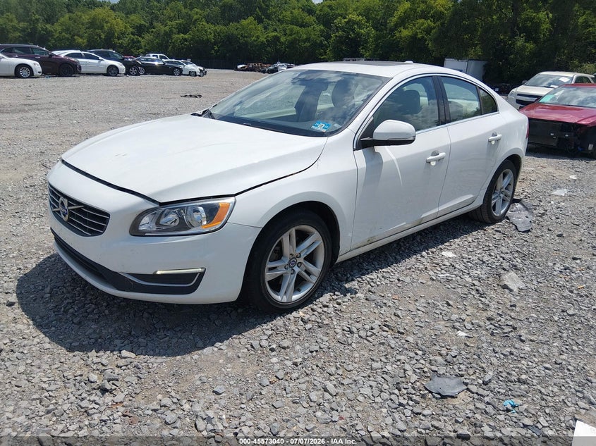 2015 Volvo S60 VIN YV126MFK7F2336873 IAAI salvage auction — NORMAL WEAR, Clear (Tennessee), sold $1,350 on 2026-07-30 (photo 2)