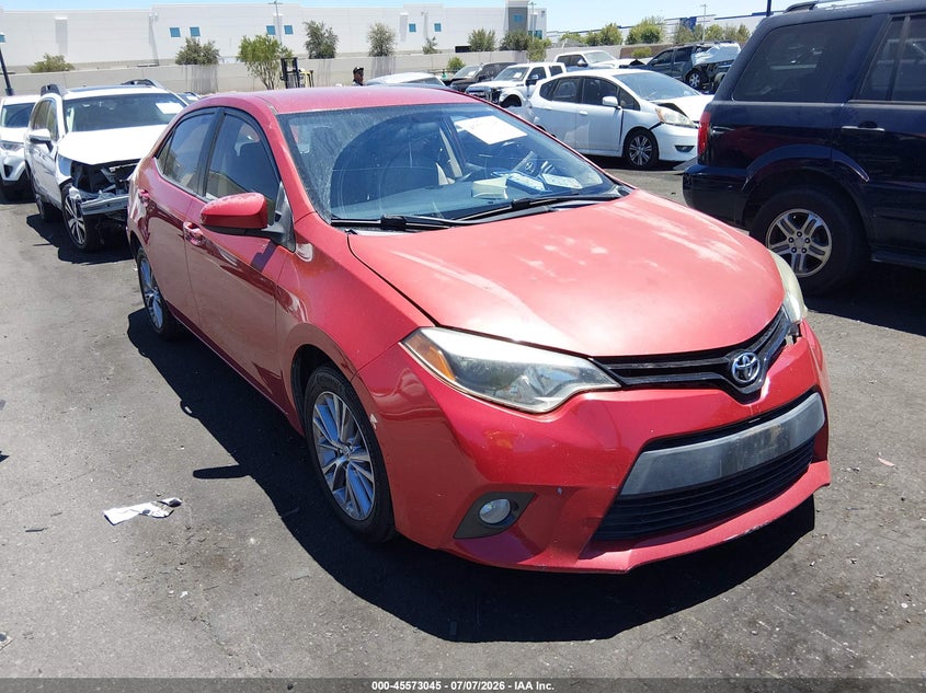 2015 Toyota Corolla VIN 5YFBURHE0FP185909 IAAI salvage auction — LEFT SIDE, Salvage Title, sold $1,650 on 2026-07-31 (photo 1)