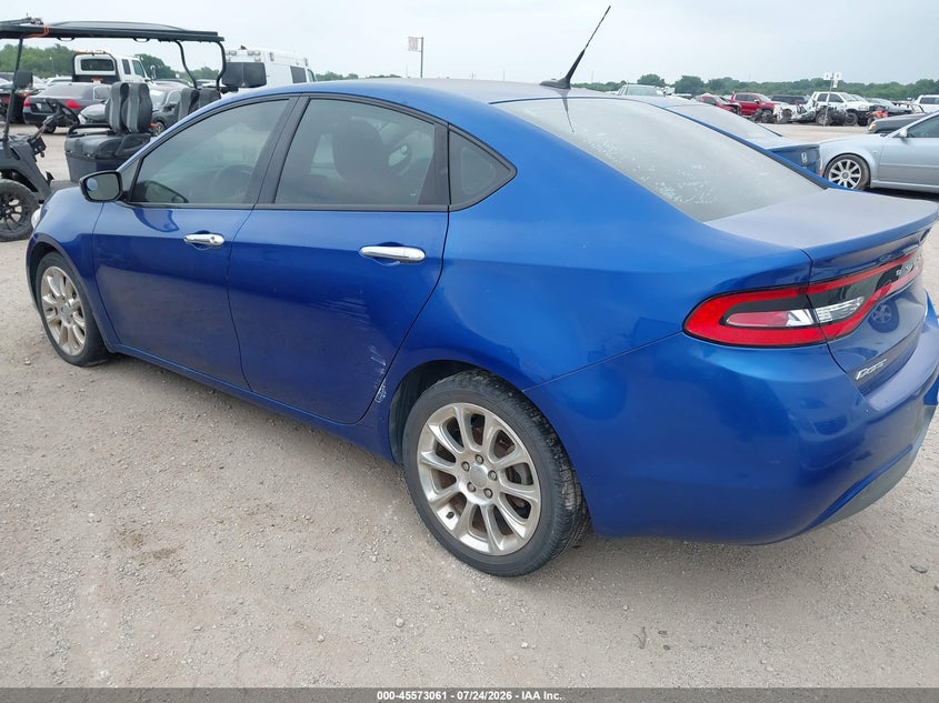 2014 Dodge Dart VIN 1C3CDFCB0ED695893 IAAI salvage auction — NORMAL WEAR, Salvage (Texas), sold $450 on 2026-09-15 (photo 3)