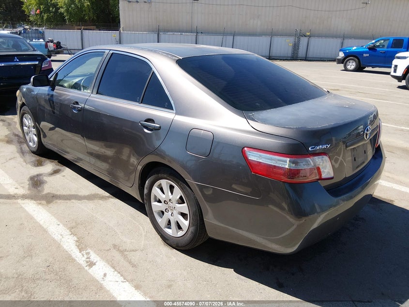2007 Toyota Camry hybrid VIN JTNBB46K073007358 IAAI salvage auction — NORMAL WEAR, Clear - Dealer Only (California), sold $900 on 2026-07-28 (photo 3)