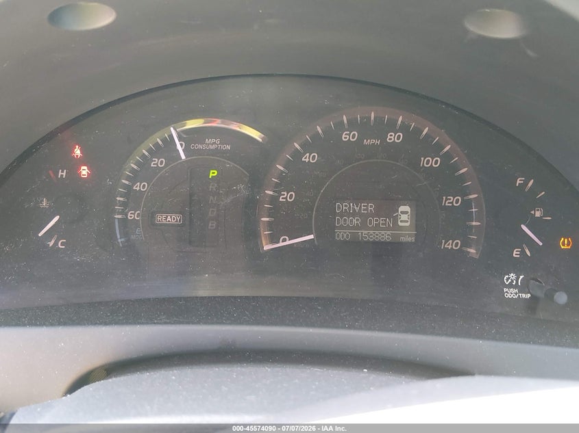 2007 Toyota Camry hybrid VIN JTNBB46K073007358 IAAI salvage auction — NORMAL WEAR, Clear - Dealer Only (California), sold $900 on 2026-07-28 (photo 7)