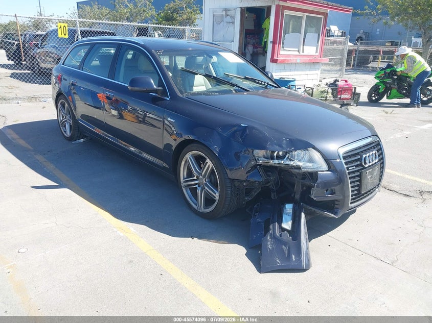 2010 Audi A6 VIN WAU4GAFB2AN046927 IAAI salvage auction — RIGHT FRONT, Salvage (California), sold $250 on 2026-07-29 (photo 1)