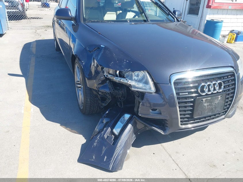 2010 Audi A6 VIN WAU4GAFB2AN046927 IAAI salvage auction — RIGHT FRONT, Salvage (California), sold $250 on 2026-07-29 (photo 6)