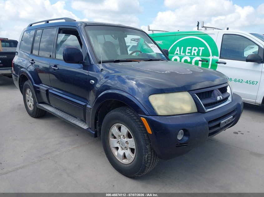 2003 Mitsubishi Montero VIN JA4NW51S23J023113 IAAI salvage auction — NORMAL WEAR, Original (Texas), sold $400 on 2026-07-21 (photo 1)