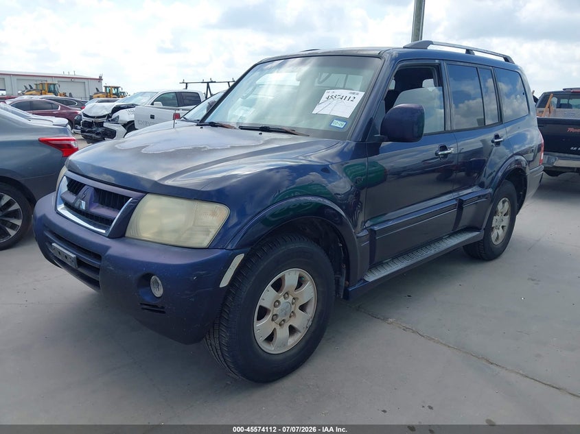 2003 Mitsubishi Montero VIN JA4NW51S23J023113 IAAI salvage auction — NORMAL WEAR, Original (Texas), sold $400 on 2026-07-21 (photo 2)