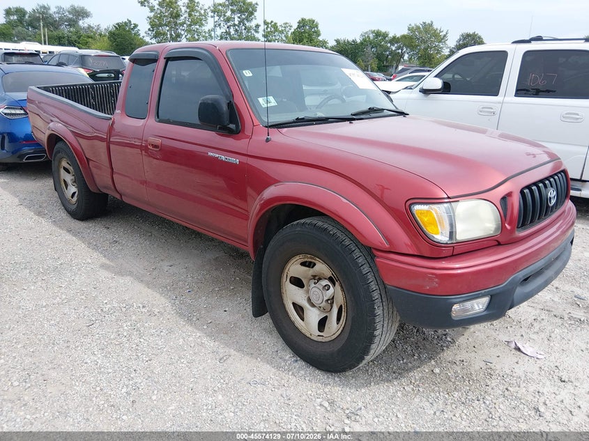 2002 Toyota Tacoma VIN 5TEWM72N42Z084147 IAAI salvage auction — NORMAL WEAR, Clear (Illinois), sold $450 on 2026-07-21 (photo 1)