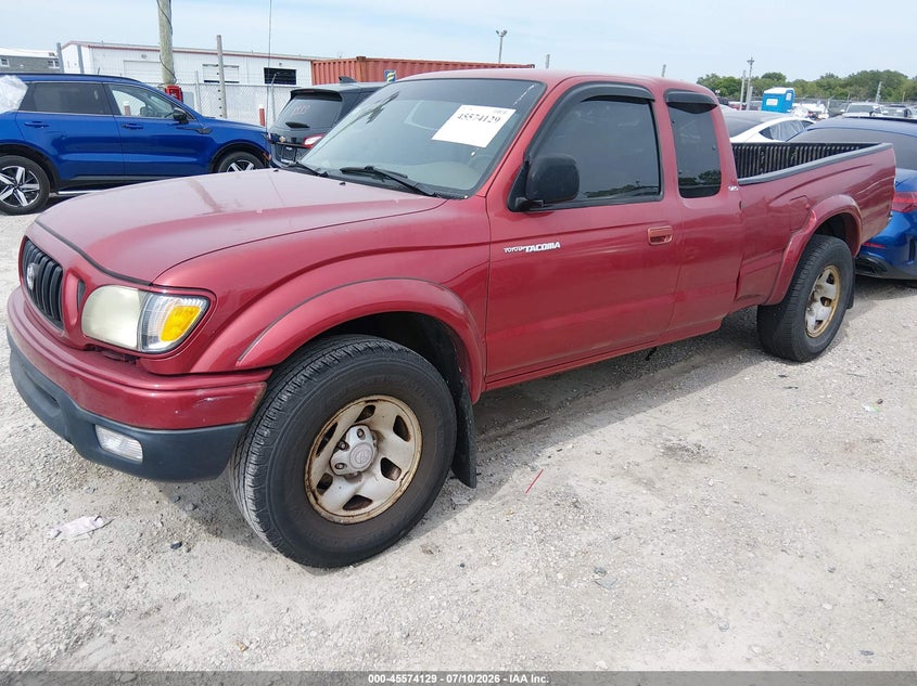 2002 Toyota Tacoma VIN 5TEWM72N42Z084147 IAAI salvage auction — NORMAL WEAR, Clear (Illinois), sold $450 on 2026-07-21 (photo 2)