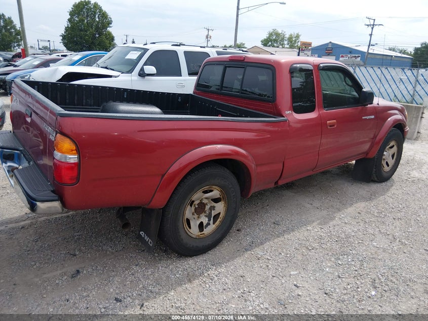2002 Toyota Tacoma VIN 5TEWM72N42Z084147 IAAI salvage auction — NORMAL WEAR, Clear (Illinois), sold $450 on 2026-07-21 (photo 4)