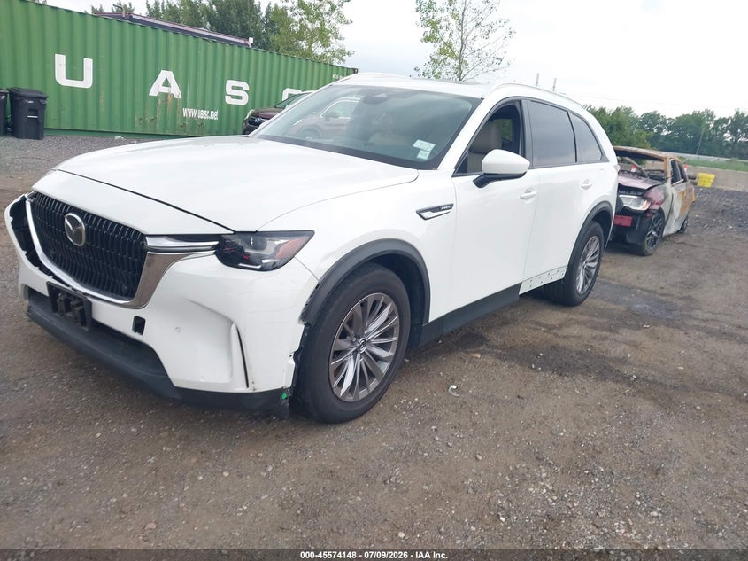 2025 Mazda Cx-90 VIN JM3KKBHA8S1211592 IAAI salvage auction — FRONT END, Salvage Title, sold $12,950 on 2026-09-01 (photo 2)