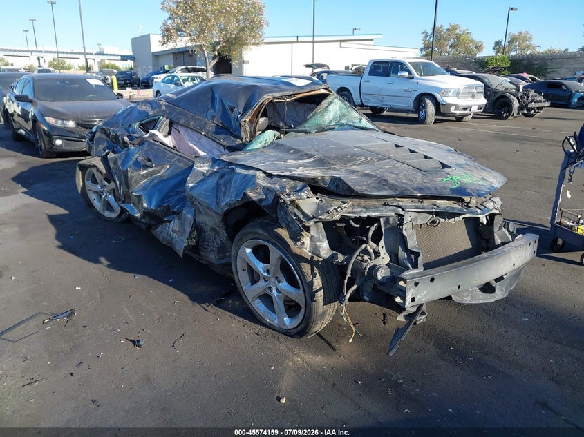 2015 Chevrolet Camaro VIN 2G1FJ1EWXF9238990 IAAI salvage auction — ROLLOVER, Salvage Title, sold $1,650 on 2026-08-02 (photo 1)