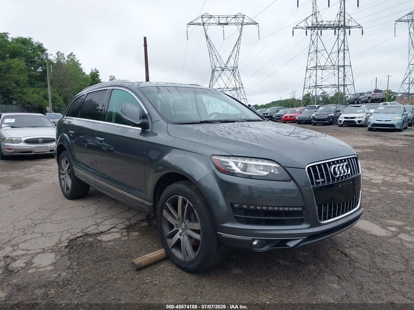 2015 Audi Q7 VIN WA1LGAFE2FD024622 IAAI salvage auction — NORMAL WEAR, Clear (Pennsylvania), sold $1,050 on 2026-07-17 (photo 1)